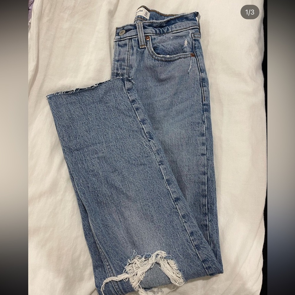 Abercombie dad jeans